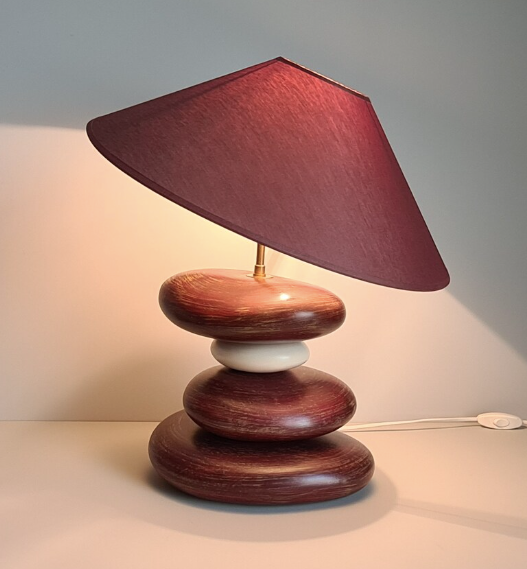 Vintage French Ceramic Lamp