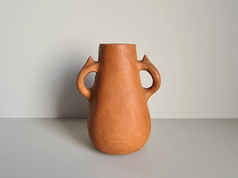 Vintage Parisian Face-Shaped Vase