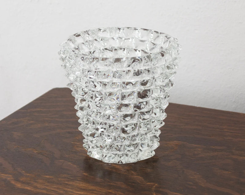 Authentic Rostrato Vase Murano Glass